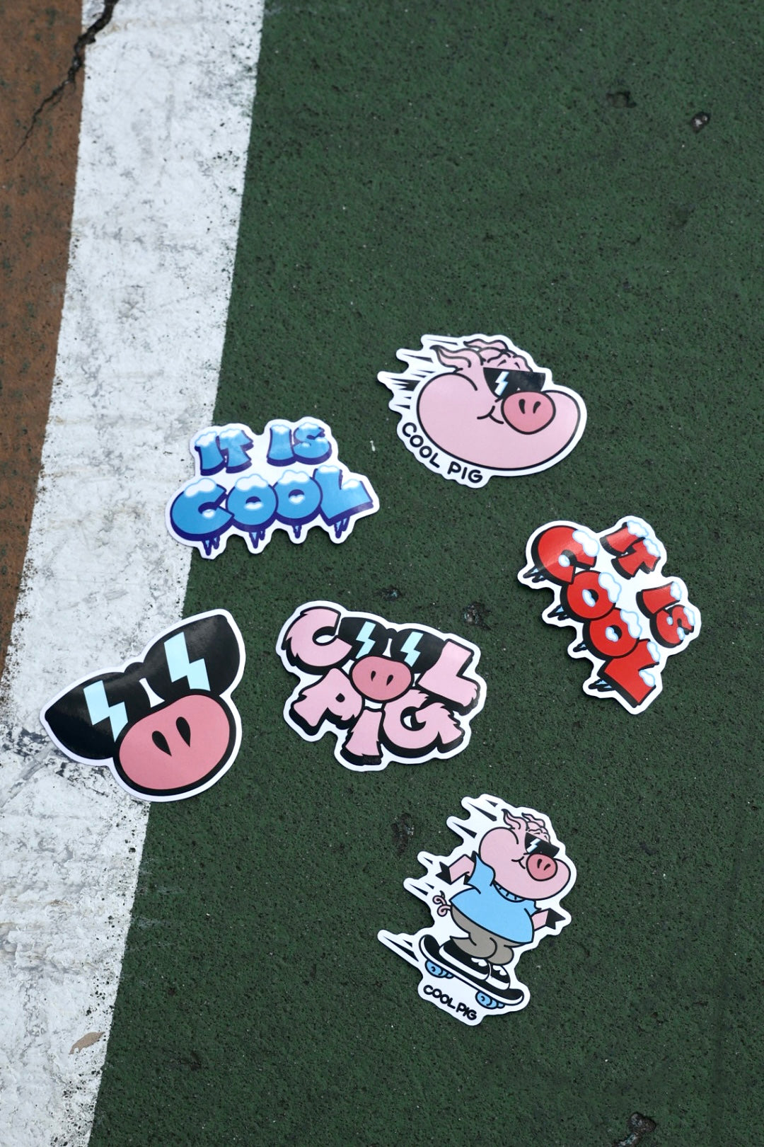 Cool Pig Sticker Pack